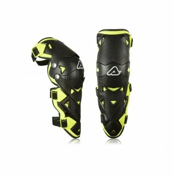 Acerbis Impact Evo 3.0 Kniebescherming Zwart / Geel Goedkoop