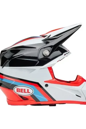 Bell 2025 Moto-9S Flex Merchant Crosshelm Rood / Zwart Seizoensaanbieding