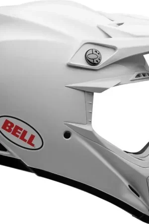Bell 2025 Moto-9S Flex Solid Crosshelm Wit Hete Deal