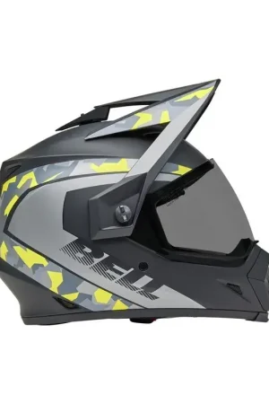 Bestel Nu Bell 2025 MX-9 Adventure Mesa Crosshelm Mat Zwart / Geel Camo