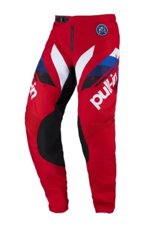 Pull-in 2022 Jeugd Challenger Race Crossbroek Rood maat 28 Gereduceerde Prijs