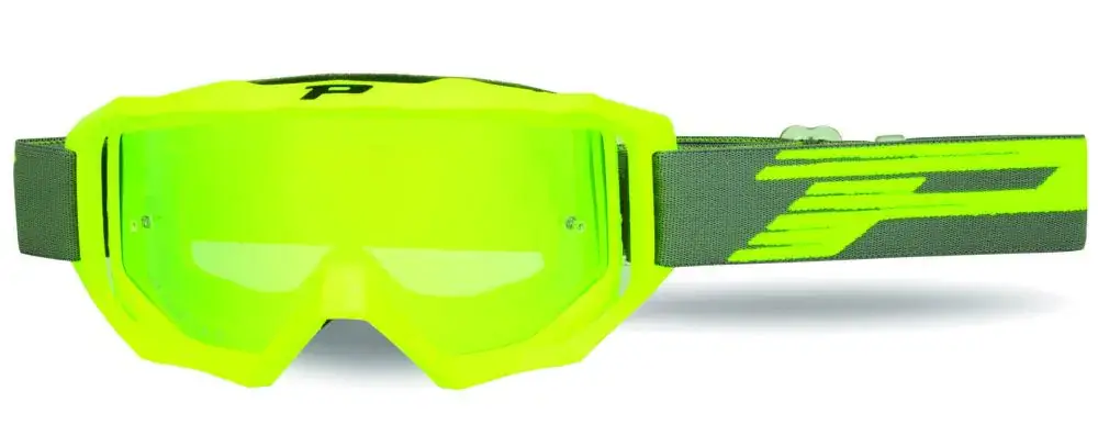 Progrip 3200 Venom Crossbril Fluor Geel (Lens: Spiegel Geel) Actieprijs