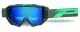 Laatste Versie Progrip 3200 Venom XL Roll-Off Crossbril Blauw (Lens: Helder)