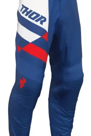 Thor 2024 Sector Checker Jeugd Crossbroek Navy / Rood Laatste Kans
