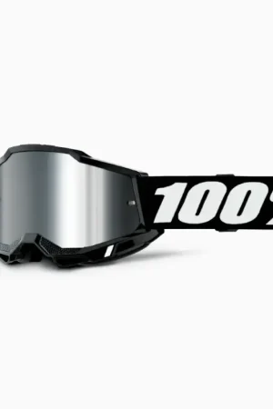 Lage Prijs 100% Accuri 2 Crossbril Session Zwart (Lens: Spiegel Zilver)