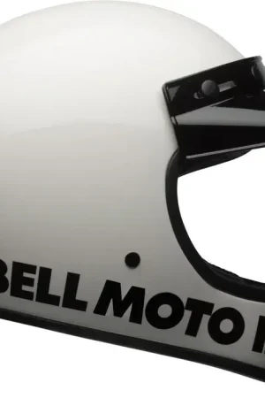 Gecertificeerd Bell 2025 Moto-3 Classic Crosshelm Wit