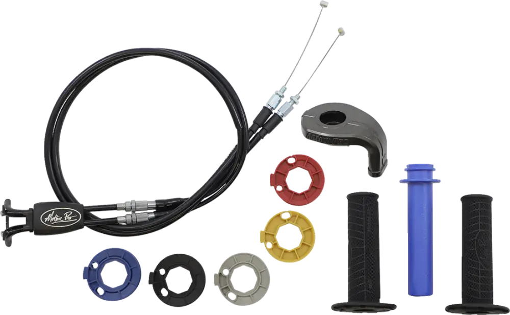 Actieprijs Motion Pro Rev3 Variable Rate Gashendel KTM EXC-F500 2020-2023 SXF250 SXF350 2019-2023, 2025 SXF450 2018-2023, 2025 EXC-F250 EXC-F350 EXC-F450 2019-2023 Husqvarna FC250 FS450 2019 FC350 FC450 FX350 FX450 2019-2020 FE350 2020-2022 GasGas EC250F EC350F E...