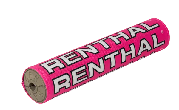 Exclusieve Aanbieding Renthal Vintage Stoffen Stuurrol 24cm Roze / Zwart / Wit