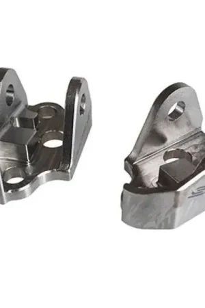 Merkproduct Scar Titanium Voetensteunbracket Yamaha YZ125 1999-2026 YZ250 1999-2001, 2022-2026 Fantic XX125 XX250 2023-2024