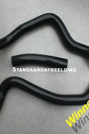 Winner Racing Silicone Radiateurslangen Yamaha YZ250 1996-2001 Zwart Direct Beschikbaar