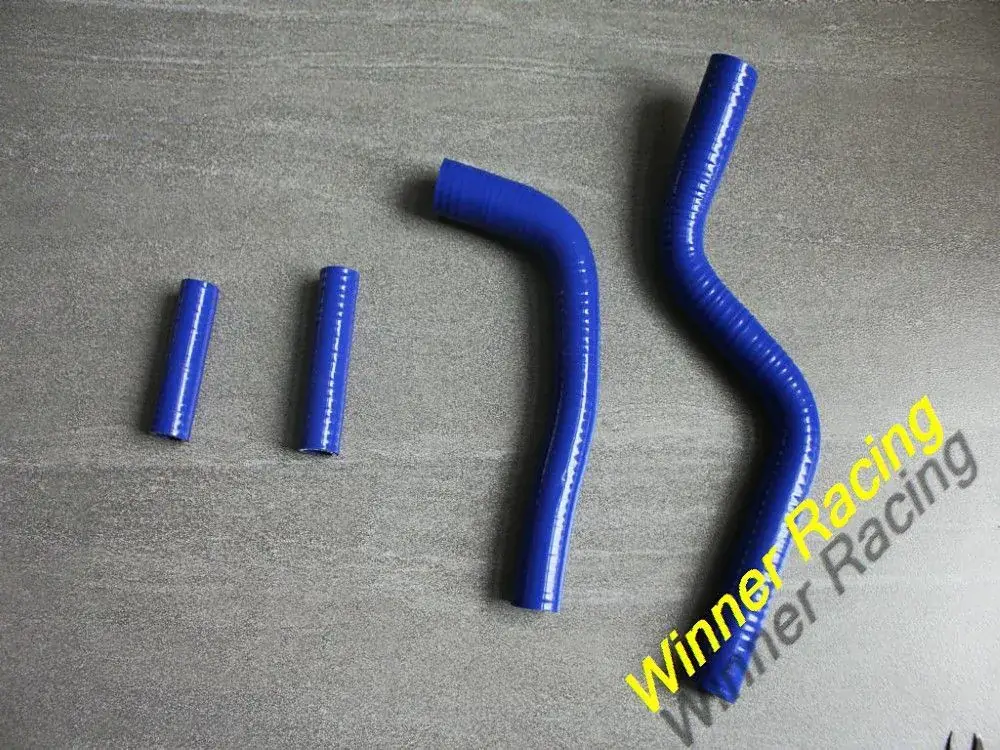 Winner Racing Silicone Radiateurslangen Yamaha YZ125 2003-2018 Blauw Express Levering
