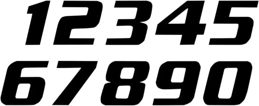 Beperkte Voorraad Blackbird 1 Series Nummer (3 stuks) 1 Zwart