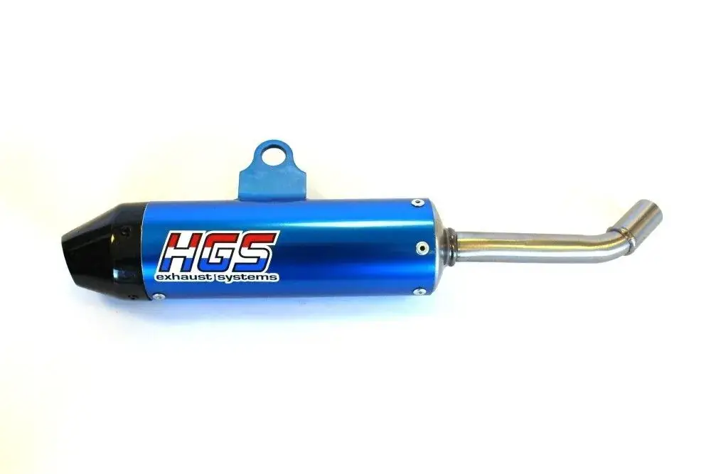 Gratis Retour HGS Demper Met Carbon Eindkap Blauw KTM SX85 2018-2024 Husqvarna TC85 2018-2026
