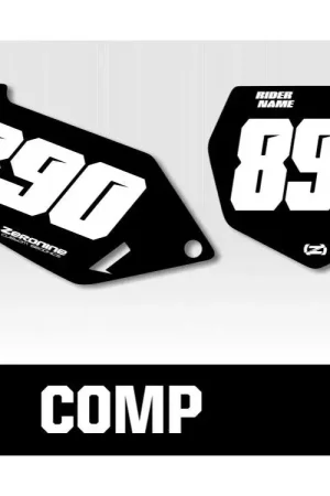 Hoge Kwaliteit Outlaw Racing Custom Nummerplaatstickers Suzuki Comp Series RM85 2002-2016