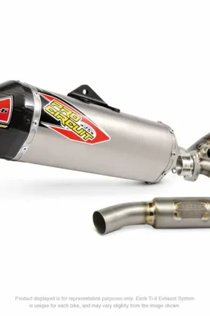 Premium Pro Circuit Ti-6 Uitlaat Met Carbon Eindkap Kawasaki KX250F 2017-2018