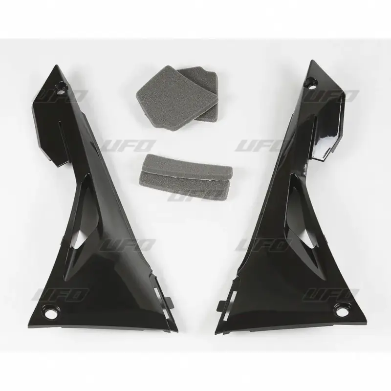 Op = Op UFO Luchtfilterbakdeksels Honda CRF250R 2018-2020 CRF450R 2017-2020 Zwart