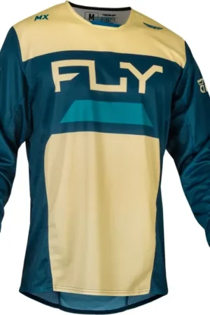 Fly Racing 2024 Kinetic Reload Crossshirt Ivory / Navy / Cobalt Bestel Nu