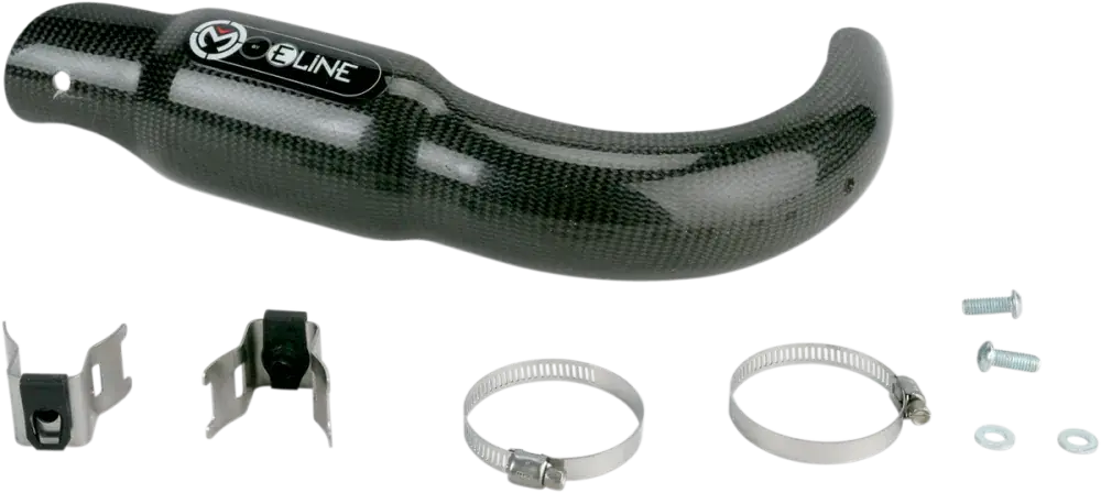 Laatste Versie Moose Racing 4-takt Uitlaat Hitteschild Yamaha YZ450F 2007-2009 WR450F 2007-2014 FMF PowerBomb Uitlaat
