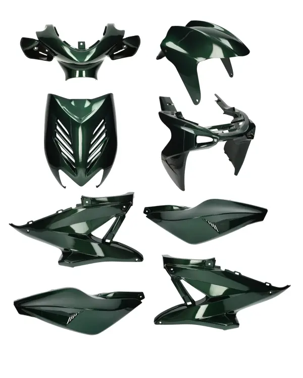 Meest Verkocht Kappenset 8 delig Yamaha Aerox, MBK Nitro Jaguar groen