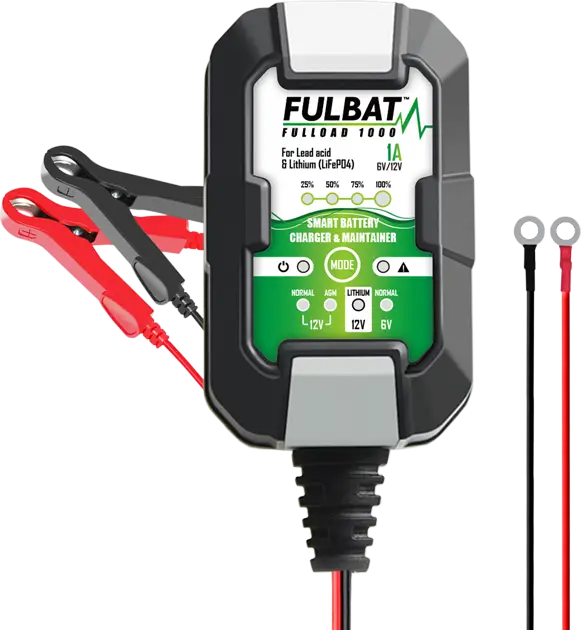 Acculader / druppellader Fulbat Fulload 1000 (6/12V 1AH-20AH) Bestseller