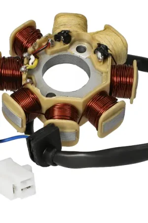 Seizoensaanbieding Mezoly stator GY6 50cc 4 Takt (3 pins stekker)
