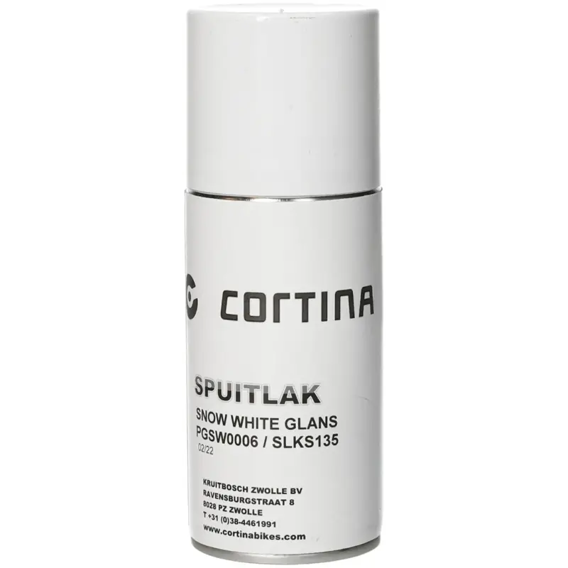 Spuitlak Cortina Snow White PGSW0006 150ml Snelle Levering