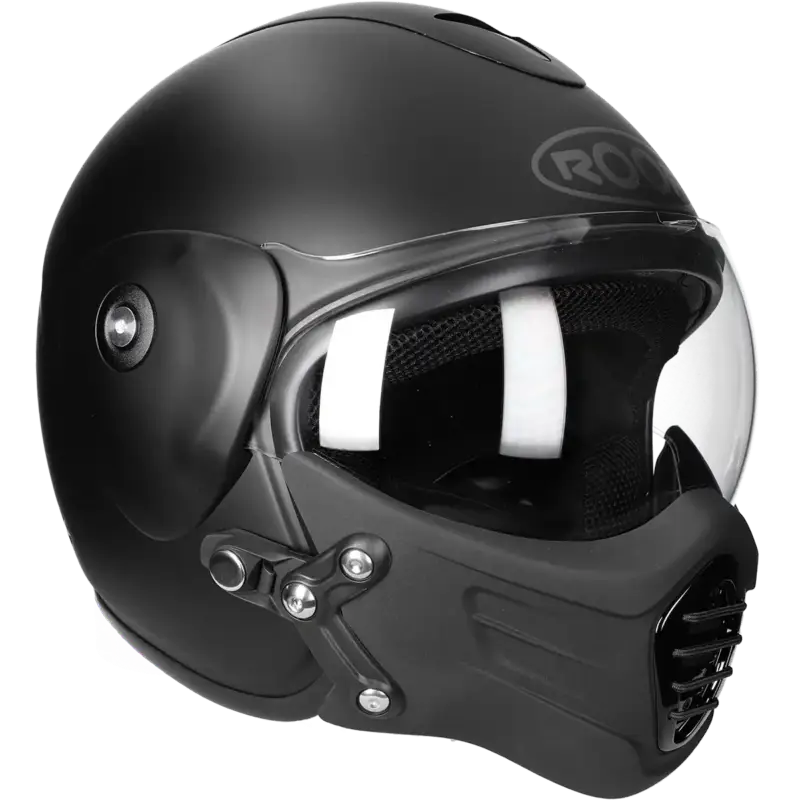 Weekendaanbieding ROOF Helm Roadster mat zwart
