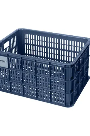 Koop Online Fietskrat Basil recycled L 40 liter blauw