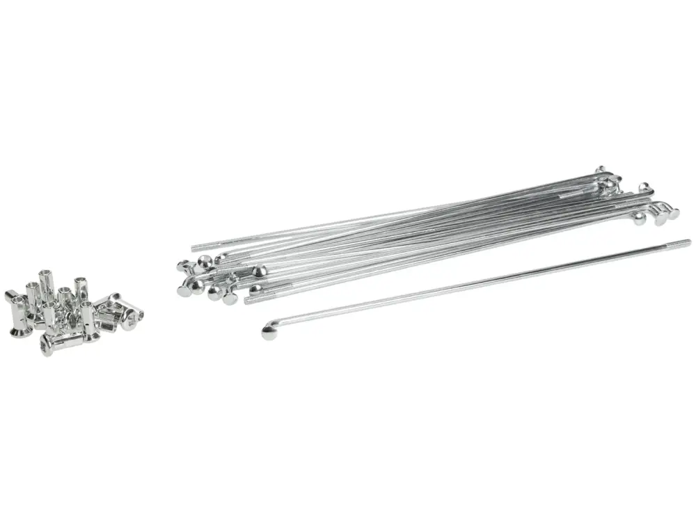 Spaakset 187mm chroom voor Puch Maxi Betrouwbaar