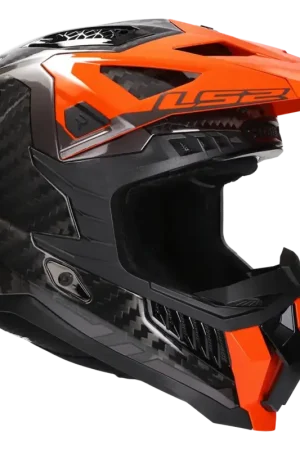 Laatste Kans LS2 Helm X-Force Victory MX703 titanium / oranje