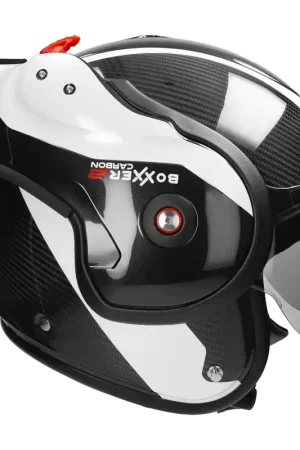 Gecertificeerd Roof Helm Boxxer 2 Carbon Wonder pearl white