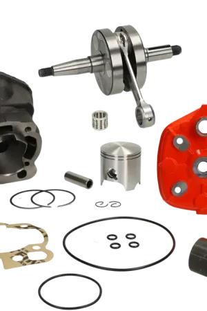 Big Bore Kit MVT Iron PRO Max 90cc cilinder + 45mm krukas Minarelli AM6 Goedkoop