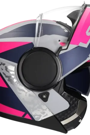 LS2 Helm Scope II Oxyd FF902 mat grijs / fluor roze Gecertificeerd