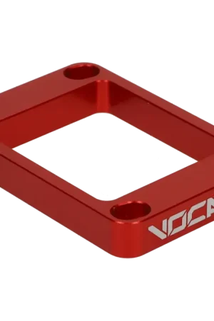 Koopje Voca Racing inlaat ophoogplaat inlaat CNC 10mm rood voor Minarelli AM6 / Derbi