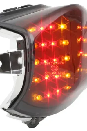 Achterlicht STR8 Black-line E-Keur Aprilia SR Factory Express Levering