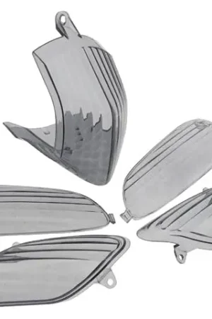 Goedkoop Knipperlicht + Achterlicht glasset STR8 Aprillia SR Factory Smoke