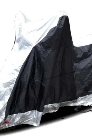 Gratis Retour Motor / scooterhoes MKX Zwart / Zilver