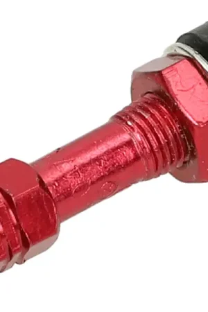 Ventiel aluminium tubeless recht rood Snelle Levering