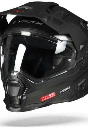 Nexx X.WED2 Plain Mat Zwart Adventure Helm Must-Have