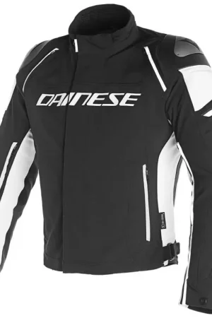 Nu Kopen Dainese Racing 3 D-Dry Jas Zwart Zwart Wit