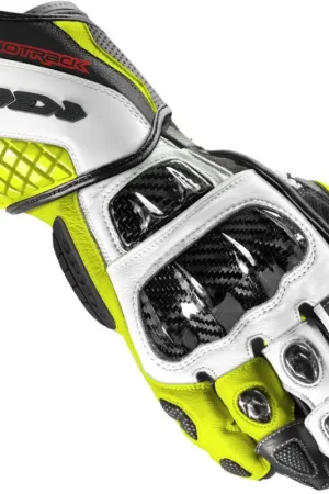 Aanbieding Spidi Carbo Track Evo Zwart Wit Fluo Geel