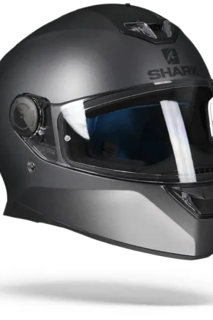 Lage Kosten Shark Skwal 2 Blank AMA Mat Antraciet Integraalhelm