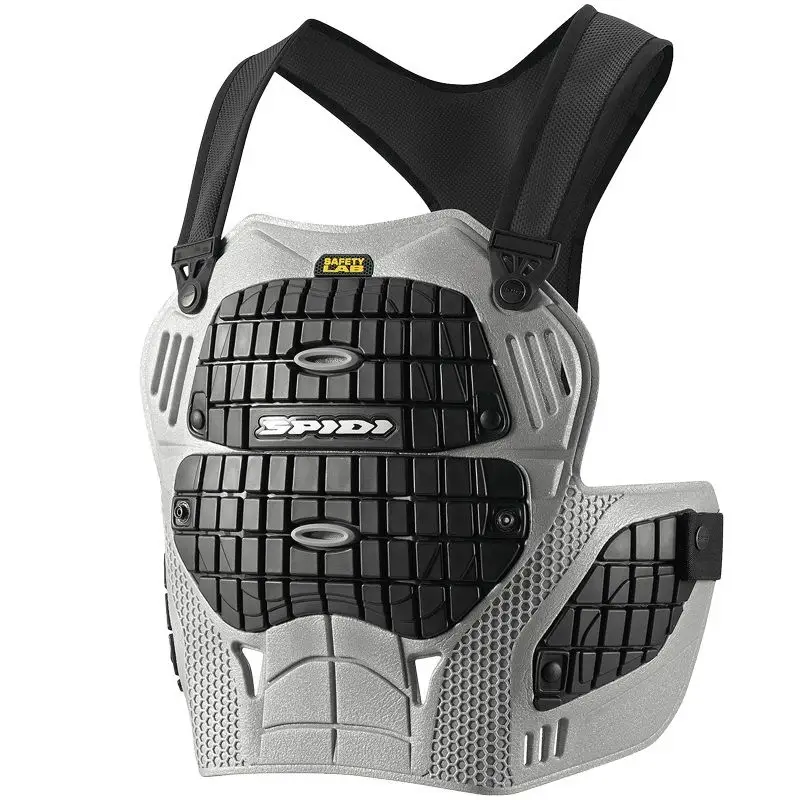 Snelle Levering Spidi Thorax Warrior Grijs Zwart Borstbeschermer
