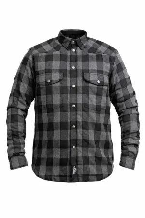 Hoge Kwaliteit John Doe Motoshirt Grijs Zwart XTM
