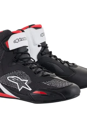 Favoriet Alpinestars Faster-3 Rideknit Zwart Wit Rood