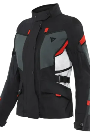 Koop Online Dainese Carve Master 3 Gore-Tex Jas Dames Zwart Ebony Lava Rood
