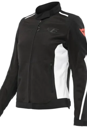 Actieprijs Dainese Hydraflux 2 Air D-Dry Jas Dames Zwart Zwart Wit