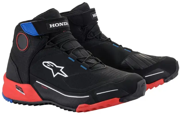 Betrouwbaar Alpinestars Honda Cr-X Drystar Riding Schoenen Zwart Rood Blauw