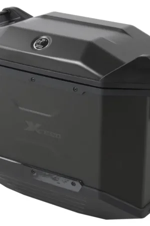 Hepco & Becker Xceed side case 38 ltr. left - Jet Black Express Levering