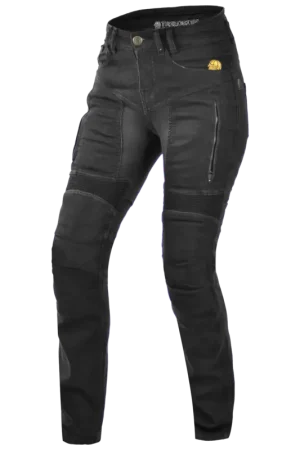 Beperkte Voorraad Trilobite 661 Parado Slim Fit Dames Zwart Lang Jeans